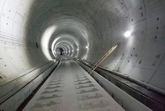 Guangdong Shensui Light Rail Line Changping Section Tunnel Lighting Project